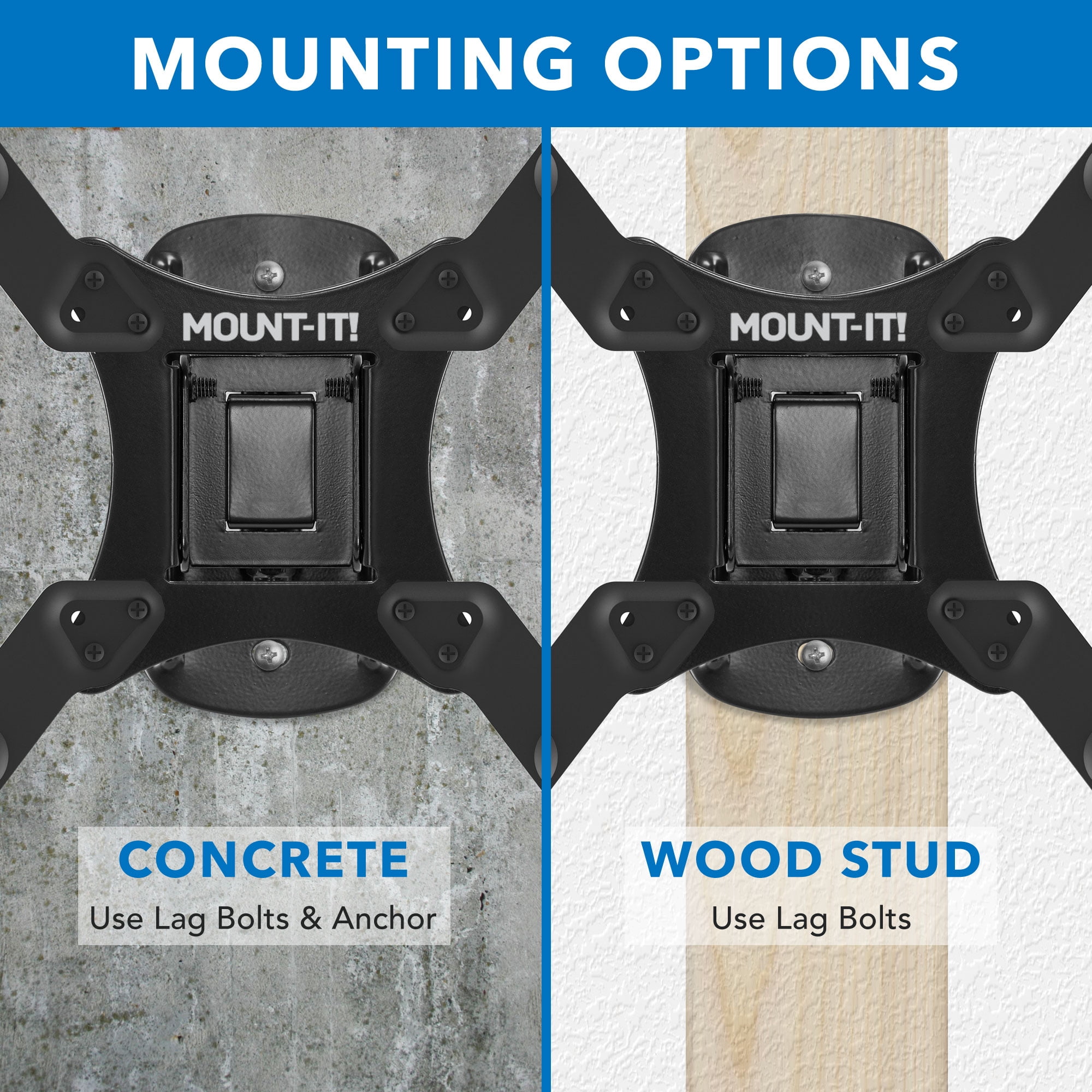 Mount It! Compact Full Motion TV Wall Mount - for TVs up to 50"