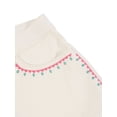 thumbnail image 3 of Wonder Nation Girls Baggy Denim Shorts, Size 5-18, 3 of 7