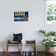 thumbnail image 3 of Art.com Packing Crate Label, Texas Moon Stretched Canvas Print Wall Art, 24" x 16", 3 of 4