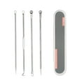 thumbnail image 1 of 4pcs Blackhead Removal Blackhead Removal Tool Nose Facial Cleaning Tool, 1 of 5