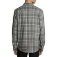 thumbnail image 5 of George Men's Long Sleeve Flannel Shirt, 5 of 6