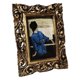 thumbnail image 2 of Marco de fotos Retro, soporte de imagen, adorno en relieve para colgar en la pared de mesa para sala de estar, hogar, escritorio, decoración de boda 17cmx22cm BLESIY Marco de la foto, 2 of 6