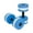 Blue, variant on Danieerclosy Water Weights Aquatic Dumbbells for Pool Exercise Set, 2PCS Water Dumbells Pool Resistance, Water Aerobic Exercise Foam Dumbbell Aquatic Fitness Barbells Equipment