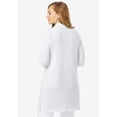 thumbnail image 2 of Jessica London Women's Plus Size Fine Gauge Cardigan Long Open Front Sweater, 2 of 3