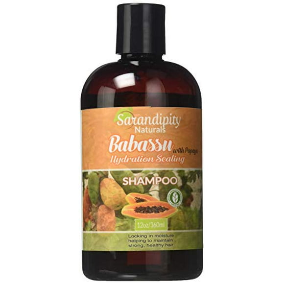 Sarandipity Naturals Babassu Hydrating Sealing Shampoo, 12 Ounce