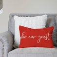 thumbnail image 6 of Farmhouse Throw Pillow Cover 12x20 Inch Be Our Guest Pillow Cover Beige Cozy Relax Decorations Lumbar Decorative Pillow Case for Home Guest Room Bedroom Essentials Couch Sofa Bed Decor, 6 of 6