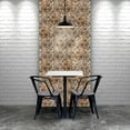 thumbnail image 5 of Ekena Millwork 11 7/8"W x 11 7/8"H x 1/2"P Belmont Boat Wood Mosaic Wall Tile, Natural Finish (11-Pack), 5 of 7