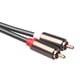 thumbnail image 3 of 1.5M 4.9Ft Dual Xlr Macho A Dual Rca Male Plug Cable De Conexión De Señal De Audio, 3 of 7