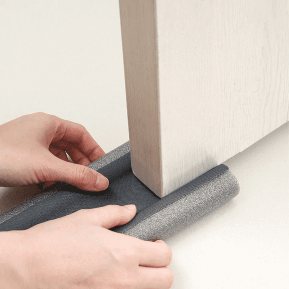 Door Draft Stopper 38*2.5in – Under Door Noise & Draft Blocker, Door Bottom Sealing Strip, Home Essentials