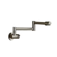 thumbnail image 1 of Brushed Gold Kitchen Faucet Wall Mount Bathroom Basin Faucet Cold Water Washing Tap Rotate Folding Spout Brass Vanity Sink Crane ,Easy to Install, 1 of 7