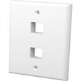 thumbnail image 2 of Vanco International- Inc 820102 Vanco 2 Port Keystone Wallplate White, 2 of 2