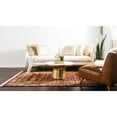 thumbnail image 5 of Unique Loom Hoya District Rug Red/Beige 5' 1" x 8' Rectangle Floral Traditional Perfect For Living Room Bed Room Dining Room Office, 5 of 7