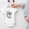 thumbnail image 5 of Mr Owl Always Lickin Never Trippin Romper Boys or Girls Infant Baby Brisco Brands NB, 5 of 6