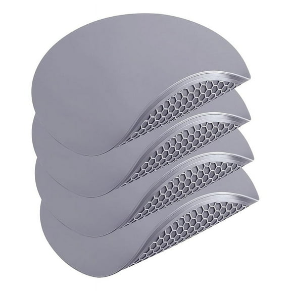 Silicone Microwave Mat - Round 12inchx12inch - 4pcs Heat Multifunctional Mat, Splatter Guard, Trivet, Hot Pad