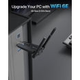 thumbnail image 2 of Adaptador USB WiFi 6E BrosTrend AXE5400 para escritorio, PC y portátil, 2 of 6