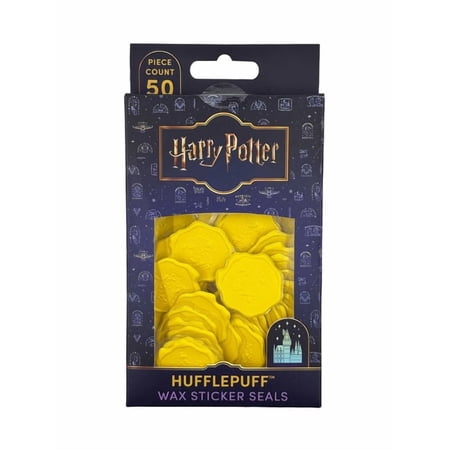 Harry Potter Harry Potter: Hufflepuff Wax Sticker Seals (Set of 50) (Hardcover)