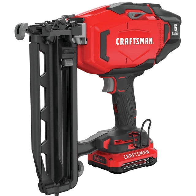 Clavadora de acabado inalámbrica Craftsman V20 CMCN616C1 16GA