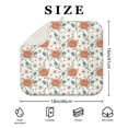 thumbnail image 4 of Pioneer Flower Floral Print Pattern Kitchen Dish Drying Mat 1 Pack, Ultra Absorbent Microfiber Drainer Mat, 16"x18", 4 of 6