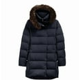thumbnail image 2 of The North Face Women's New Dealio Down Parka, Aviator Navy, X-Small, 2 of 2
