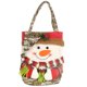 thumbnail image 4 of Bolsa de regalo de Navidad Bolsa de manzana de dibujos animados estéreo Decoración de año nuevo (Muñeco de nieve) JShteea Libre de BPA, 4 of 6