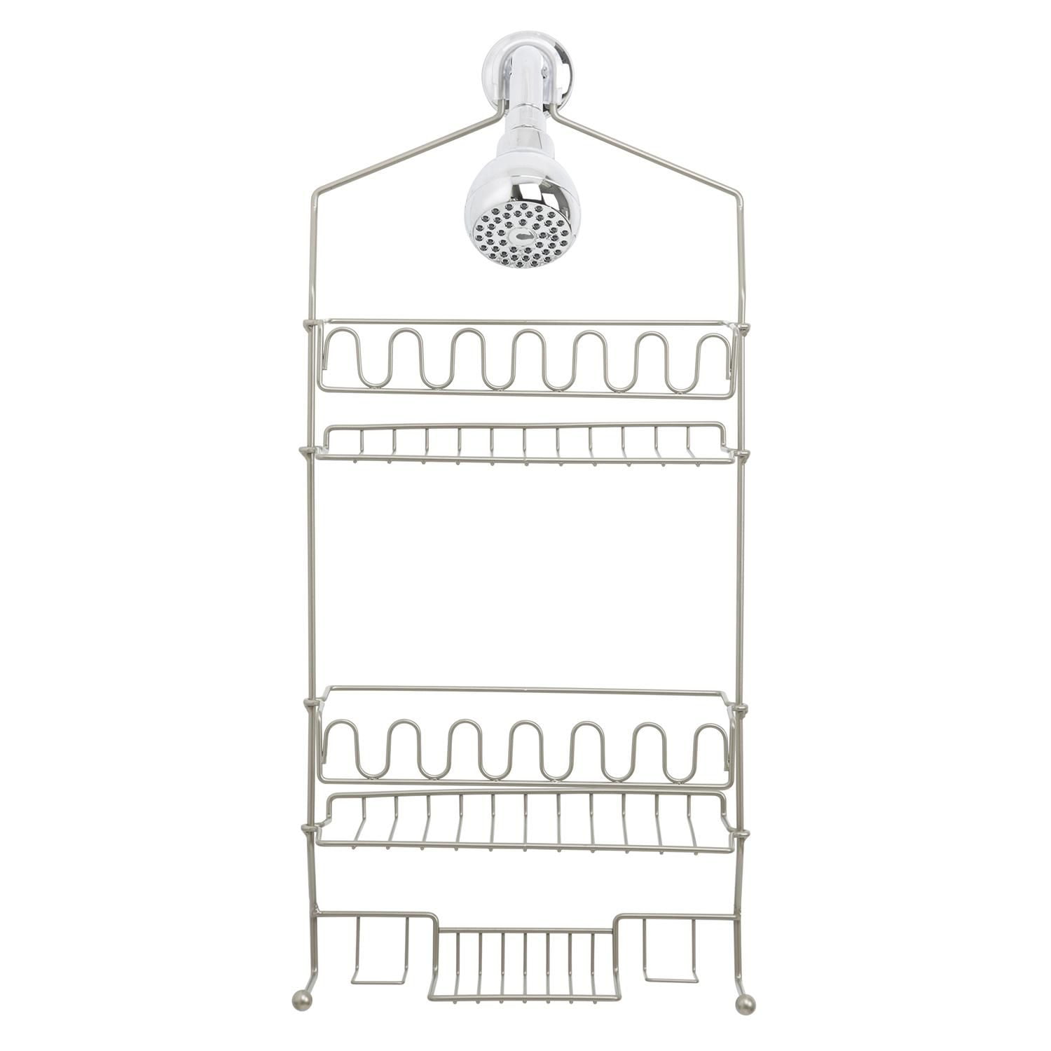 era Transition Shower Caddy Warm Silver