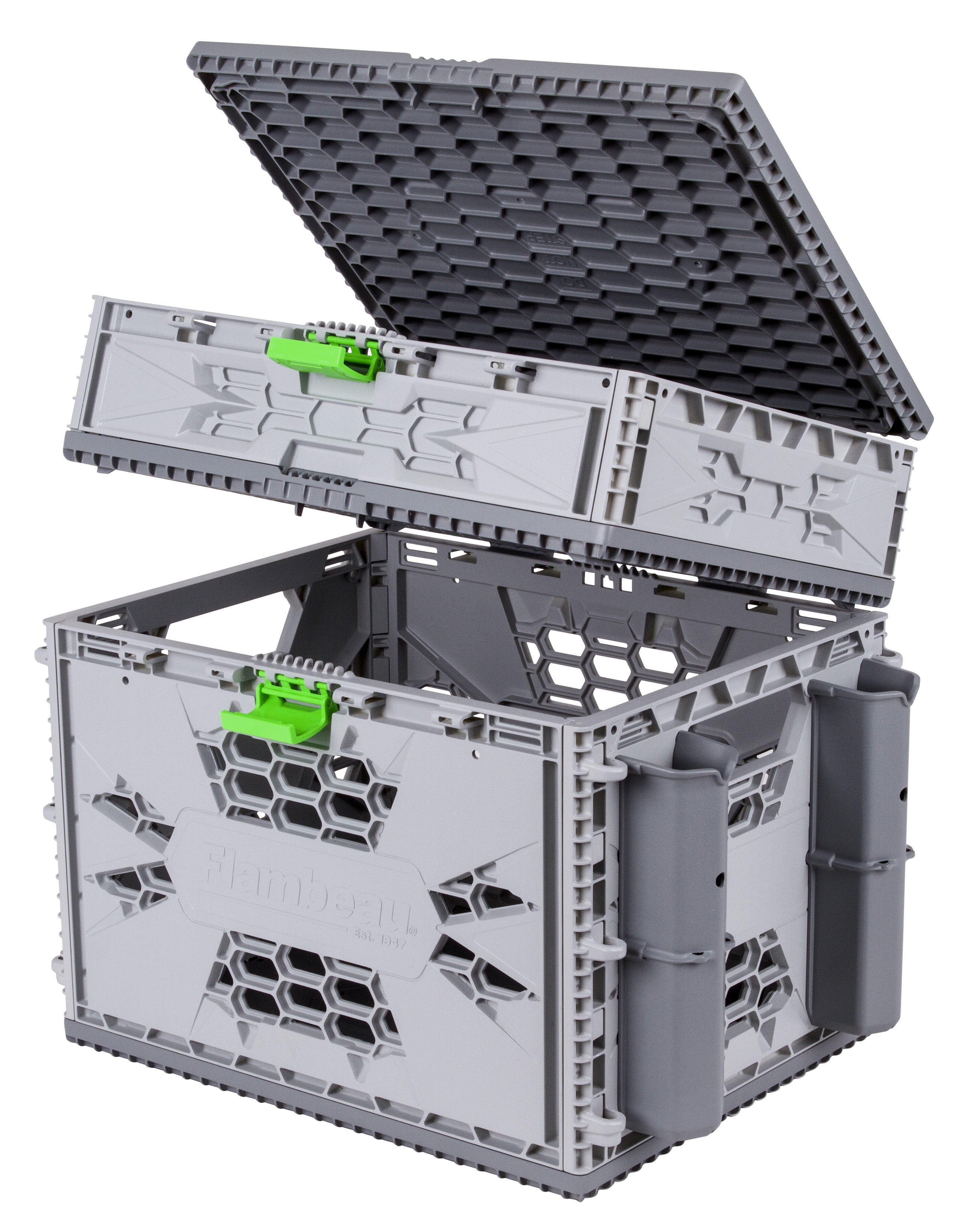 Flambeau Outdoors, Tuff Krate Premium Storage Kayak Storage,  455TKP, 16.75 inches, Plastic, Gray