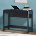 thumbnail image 2 of Walker Edison Transitional Reeded Lift-Top Desk with Drawer, Black, 2 of 22