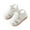 White, variant on POIUYTR Baby Toddler Sandals Infant Boys Girls Slippers Closed Toe First Walking Shoes Summer Lightweight Non Slip Sole Crib Shoes