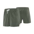 thumbnail image 5 of JoveMarine Men's Quick Dry Ice Silk Beach Shorts Loose Fit Quarter Sports Pants for Running and Fitness Breathable Summer Shorts Light Green 3XL, 5 of 5