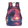 thumbnail image 1 of Easygdp Hawaiian Island Beach Shark para Easygdp Yak - Mochila Casual Ligera y Resistente para Viaje y Senderismo para Hombres y Mujeres, 1 of 7