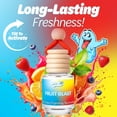 thumbnail image 4 of Hanging Air Freshener Car Diffusers - Long Lasting Scent, Odor Eliminator, Home Essentials, Fresh car fragrance diffuser - 3 Pack- Fruit Blast, 4 of 4
