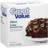 Great Value Mint Brownie Cup
