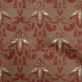 thumbnail image 1 of oneOone Velvet Brown Fabric Damask Dress Material Fabric Print Fabric By The Yard 58 Inch Wide, 1 of 4