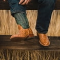 thumbnail image 7 of Men's Stetson Ozzy Full Ostrich Boots Handcrafted JBS Collection Tan, 7 of 7