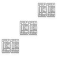 thumbnail image 2 of Justharion 2 Pcs/ensemble Règle en Métal de Qualité Professionnelle Outils de Précision pour Gabarit Architectural Matériaux Durables 1 3Ensemble, 2 of 6