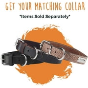 Mighty Paw Leather Dog Leash, 5 ft Leash Super Soft Distressed Leather, Modern Stylish Lead. For Small, Medium and Large Pets