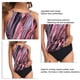 thumbnail image 4 of Traje de baño para Mujer Correas de Cuello Regulables Talle Alto Estilo Casual Trajes de baño Divididos cómodos y Elegantes para Fiestas en la Playa Tipo 10 M, 4 of 5