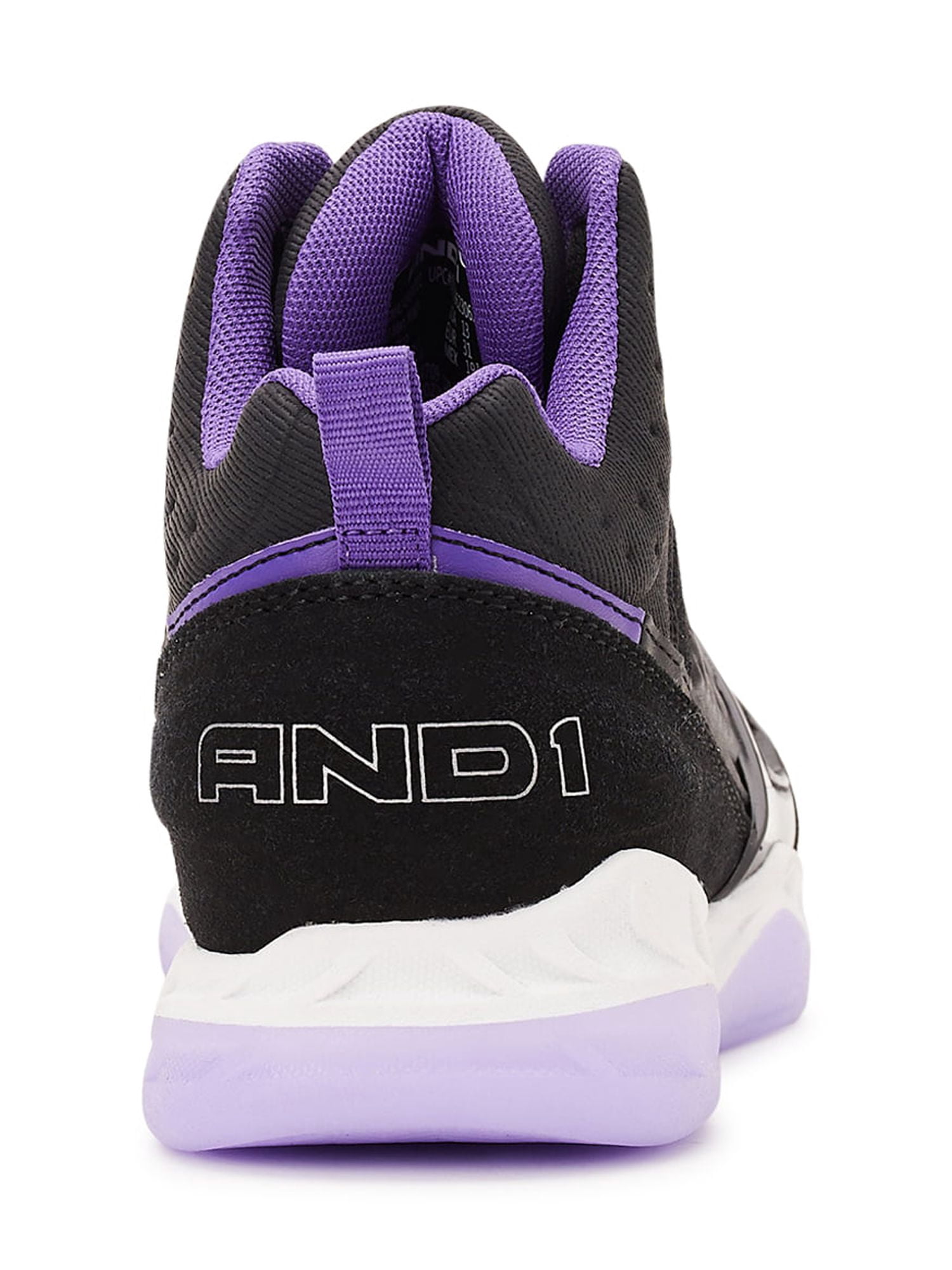 AND1 Little Girl & Big Girl Basketball High Top Sneakers, Sizes 13-5