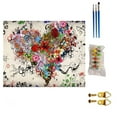 thumbnail image 1 of Painting X 20 And (Without Frame) Diy With Brushes 16 Inch Pigment Home Diy, 1 of 6