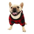 thumbnail image 6 of Velvet Thick Plaid Pet Clothes, Dog Winter Clothes Dog Vest for Winter Warm Soft Sweater for Small Medium Dog Cat Puppy, 6 of 9