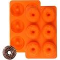 thumbnail image 1 of Silicone Donut Molds, 2 Pack Silicon Doughnut Mould, 1 of 4