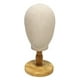 thumbnail image 1 of Expositor de diademas de joyería de lona retro Madera baja, 1 of 7