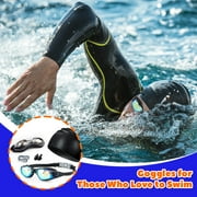 Adult swimming goggles set