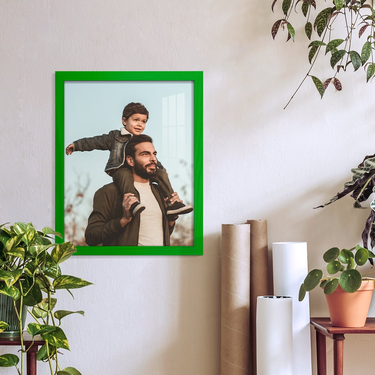 11x14 Wood Grain Picture Frame - Rainforest