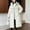 White, variant on Long Puffer Jacket for Women, 2024 Thick Fleece Hooded Coat with Deep Pockets, Solid Oversized Warm Winter Outerwear Mid-length