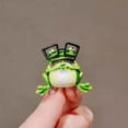 thumbnail image 6 of Necvior Unique Frogs Eye Design Enamel Brooch Jewelry Lover Enamel Frogs Pin For Women Men Fashion Accessories, 6 of 9