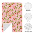thumbnail image 4 of Car Seat Cover Baby - Cute Strawberry Bouquet Breathable Infant Car Seat Cover for Baby Carseat, Lightweight Comfort Baby Essentials Must Haves Newborn Stuff for Girl Boy, 4 of 7