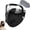 Black, variant on Reusable Carbon Filter Dust Mask, Detachable Protective Goggles Riding Mask, Windproof, Dustproof, 5-Layer Filter