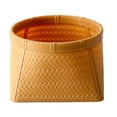 thumbnail image 1 of Cesta de frutas tejida de polipropileno resistente para juguetes, aperitivos, pasteles y restos de café. Caqui, 1 of 9