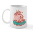thumbnail image 2 of CafePress - Makin Bacon Pigs Mug - 11 oz Ceramic Mug - Novelty Coffee Tea Cup, 2 of 6